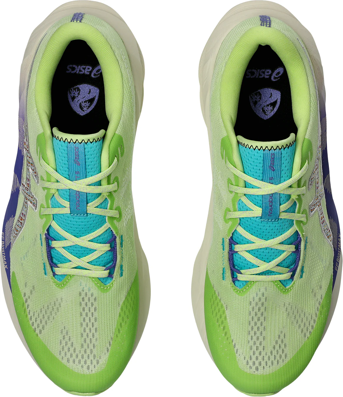 Asics NovaBlast 5 TR Mens Running Shoes - Green - Image 4