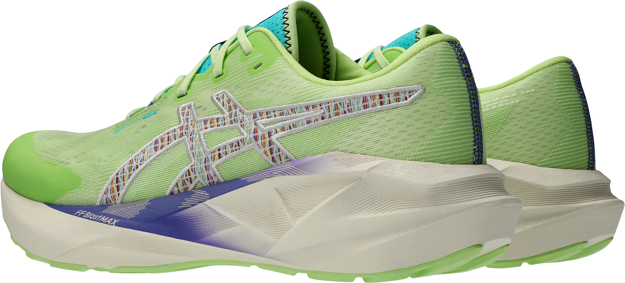 Asics NovaBlast 5 TR Mens Running Shoes - Green - Image 5