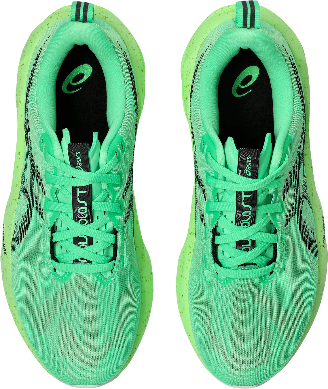 Asics NovaBlast 5 Womens Running Shoes - Green - Image 4
