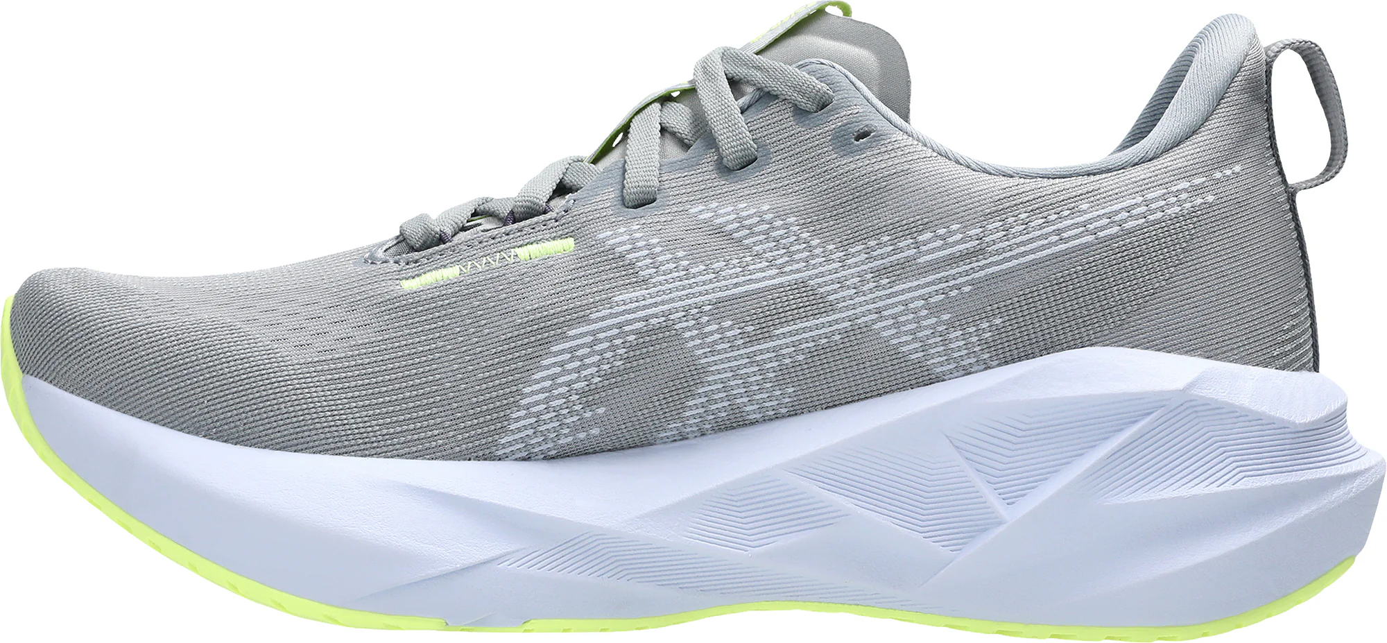 Asics NovaBlast 5 Womens Running Shoes - Grey - Image 3