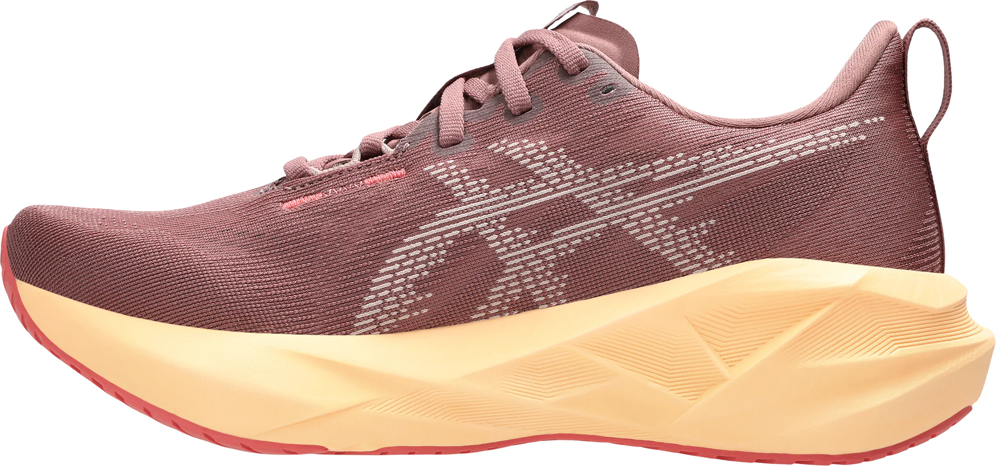 Asics NovaBlast 5 Womens Running Shoes - Red - Image 3