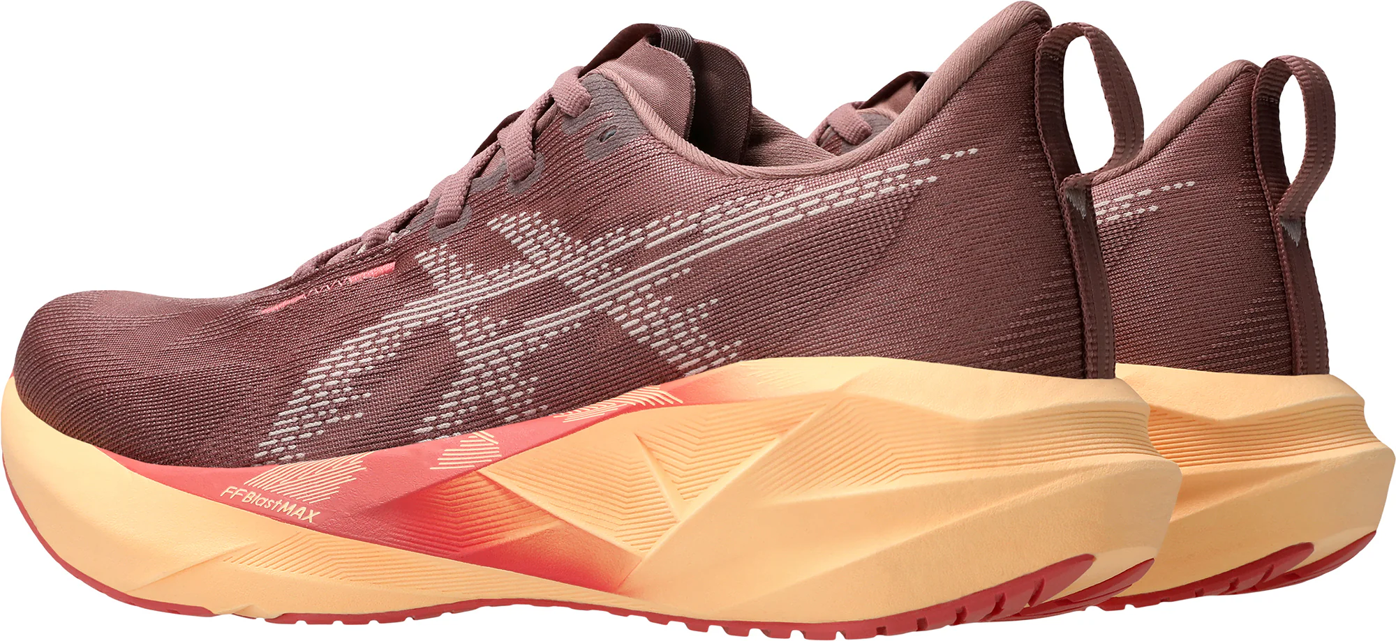 Asics NovaBlast 5 Womens Running Shoes - Red - Image 5