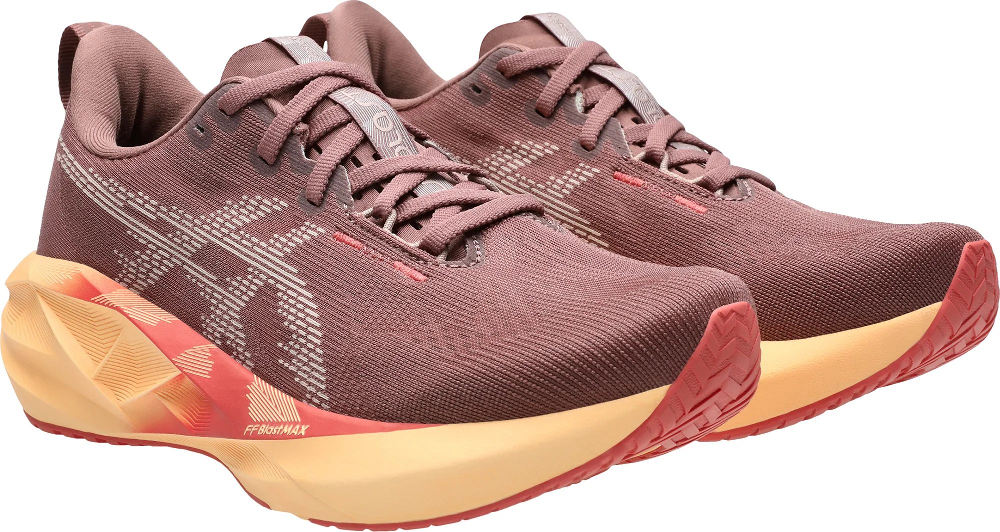 Asics NovaBlast 5 Womens Running Shoes - Red - Image 6