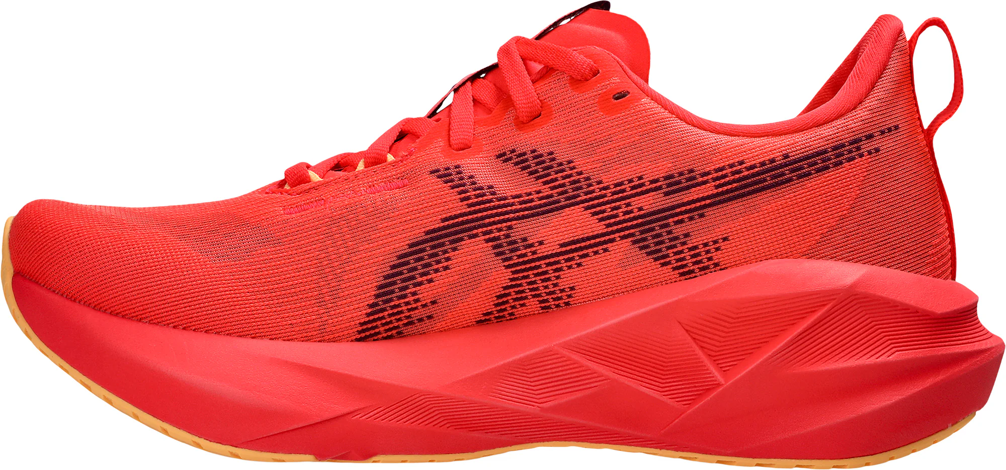 Asics NovaBlast 5 Womens Running Shoes - Red - Image 3