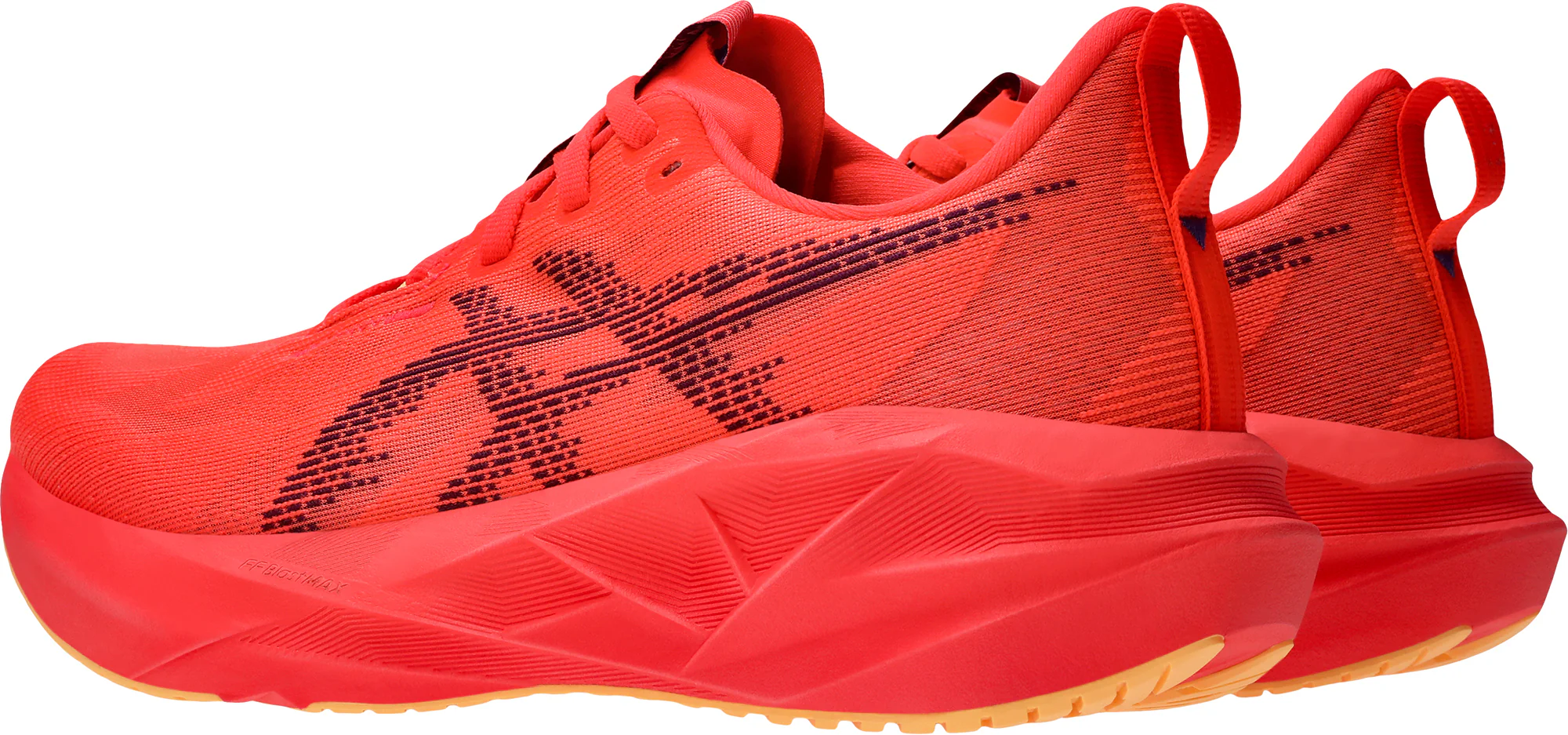 Asics NovaBlast 5 Womens Running Shoes - Red - Image 5