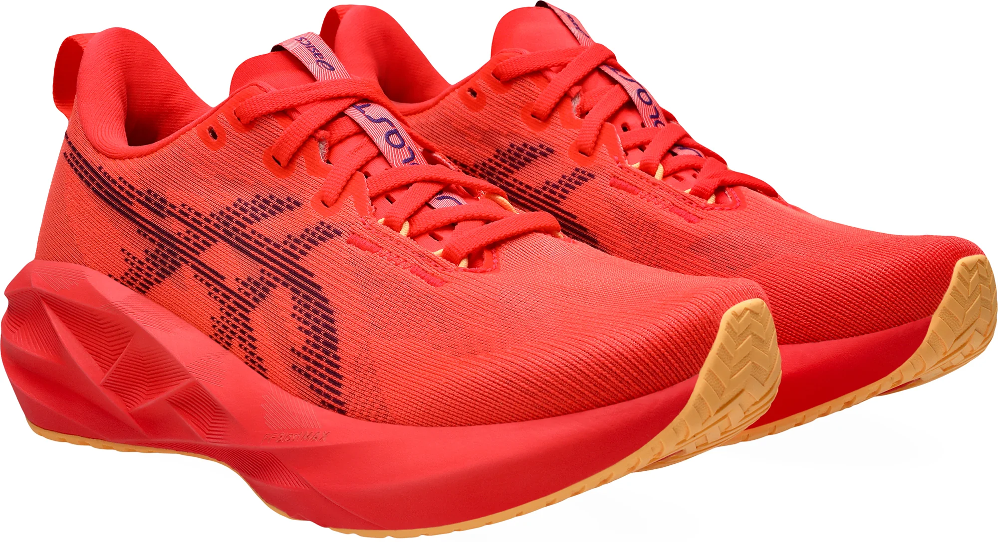 Asics NovaBlast 5 Womens Running Shoes - Red - Image 6