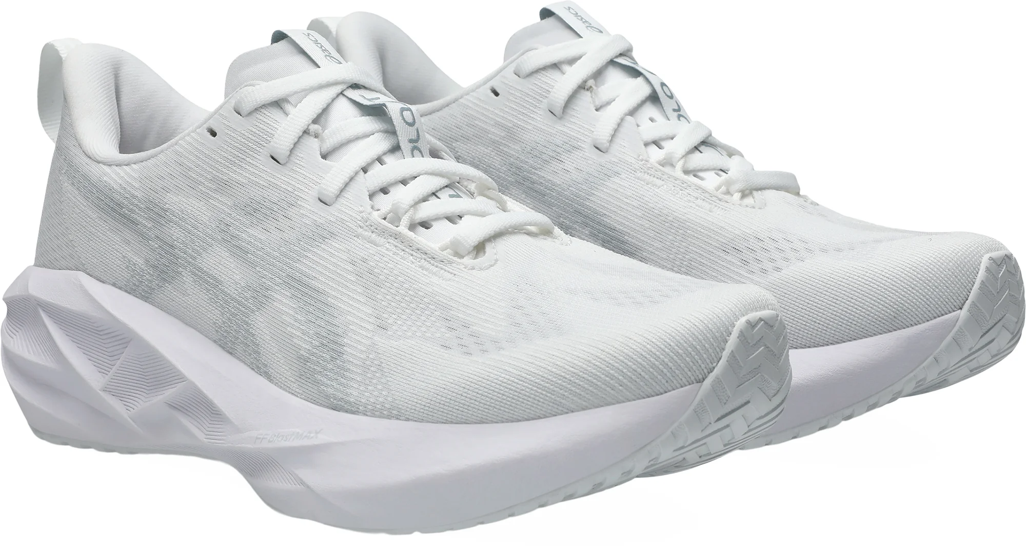 Asics NovaBlast 5 Womens Running Shoes - White - Image 6