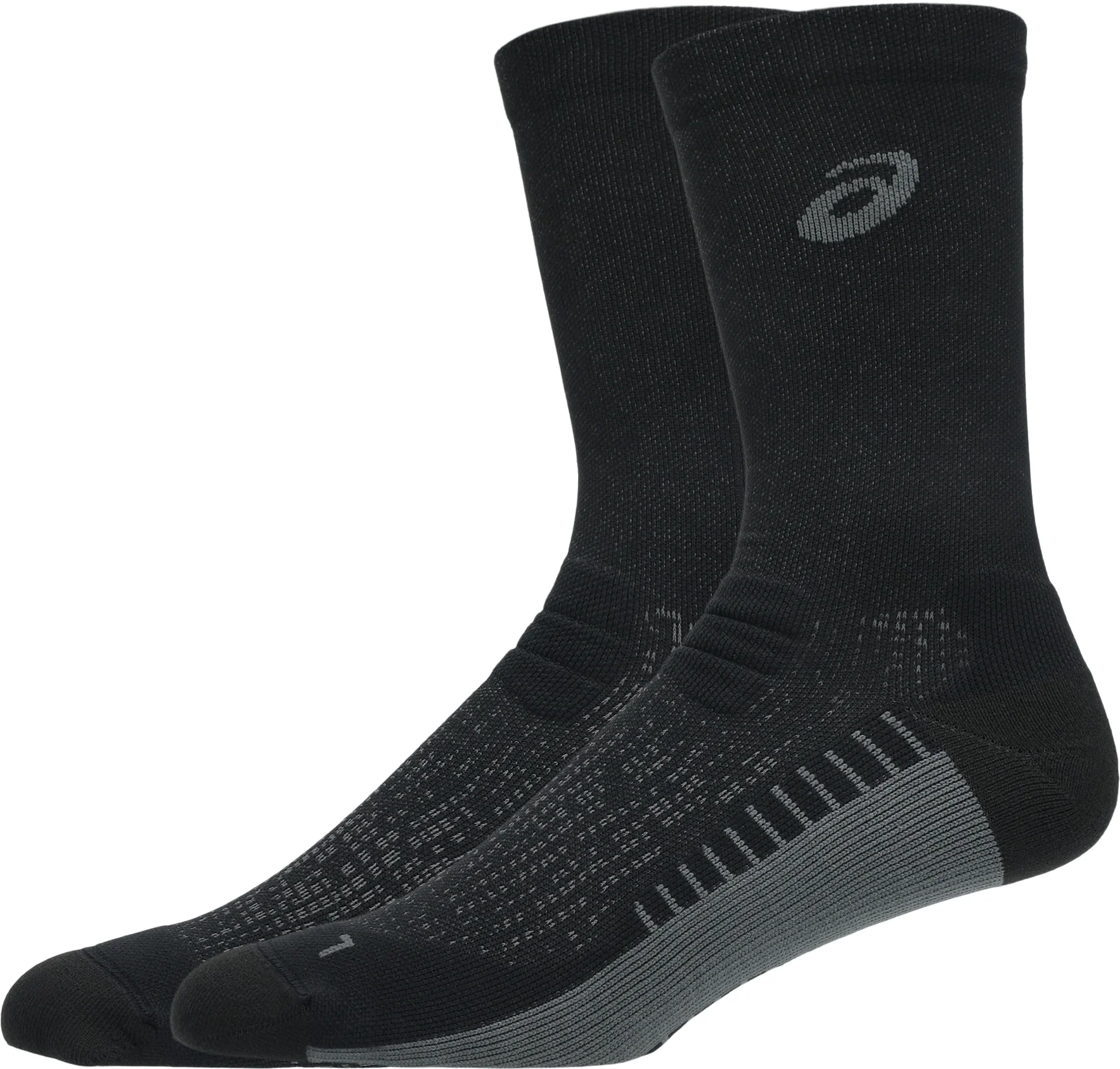 Asics Performance Crew Running Socks - Black - Image 2