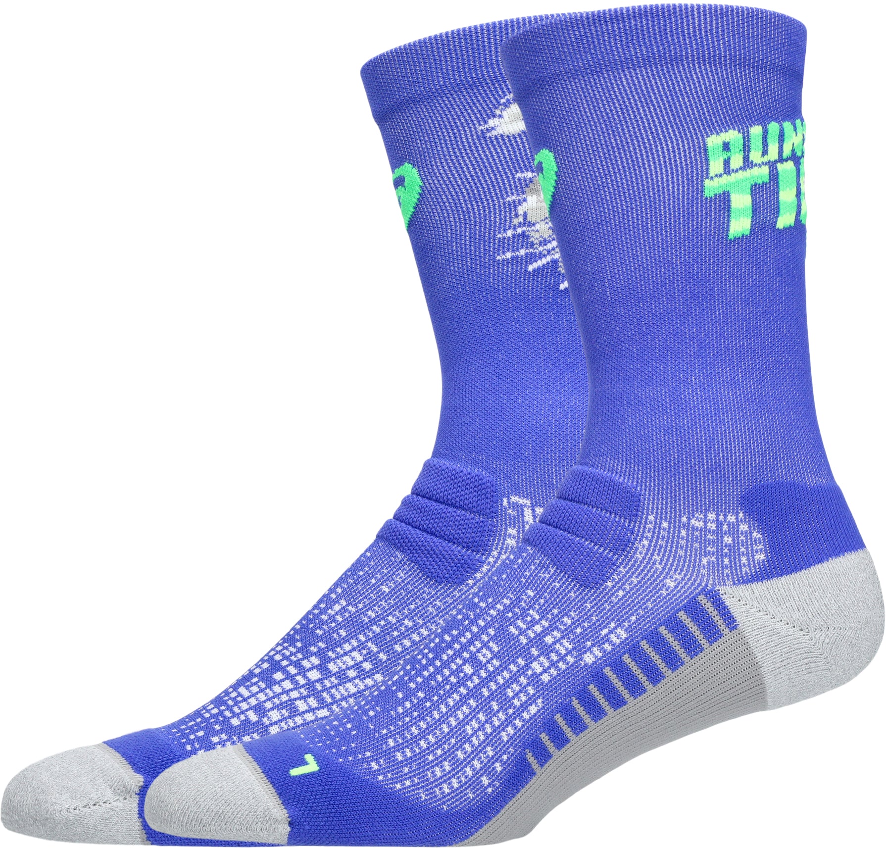 Asics Performance Crew Running Socks - Blue - Image 2