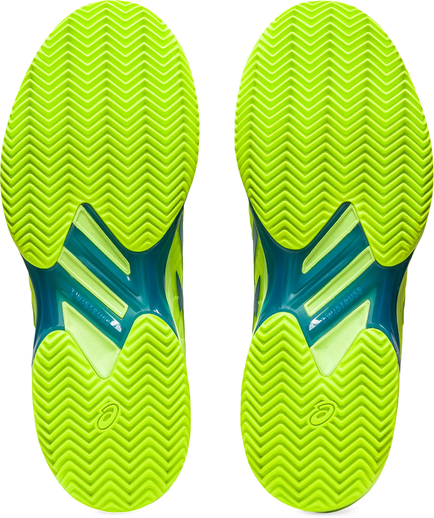 Asics Solution Speed FF 2 Clay Womens Tennis Shoes - Green - Image 2