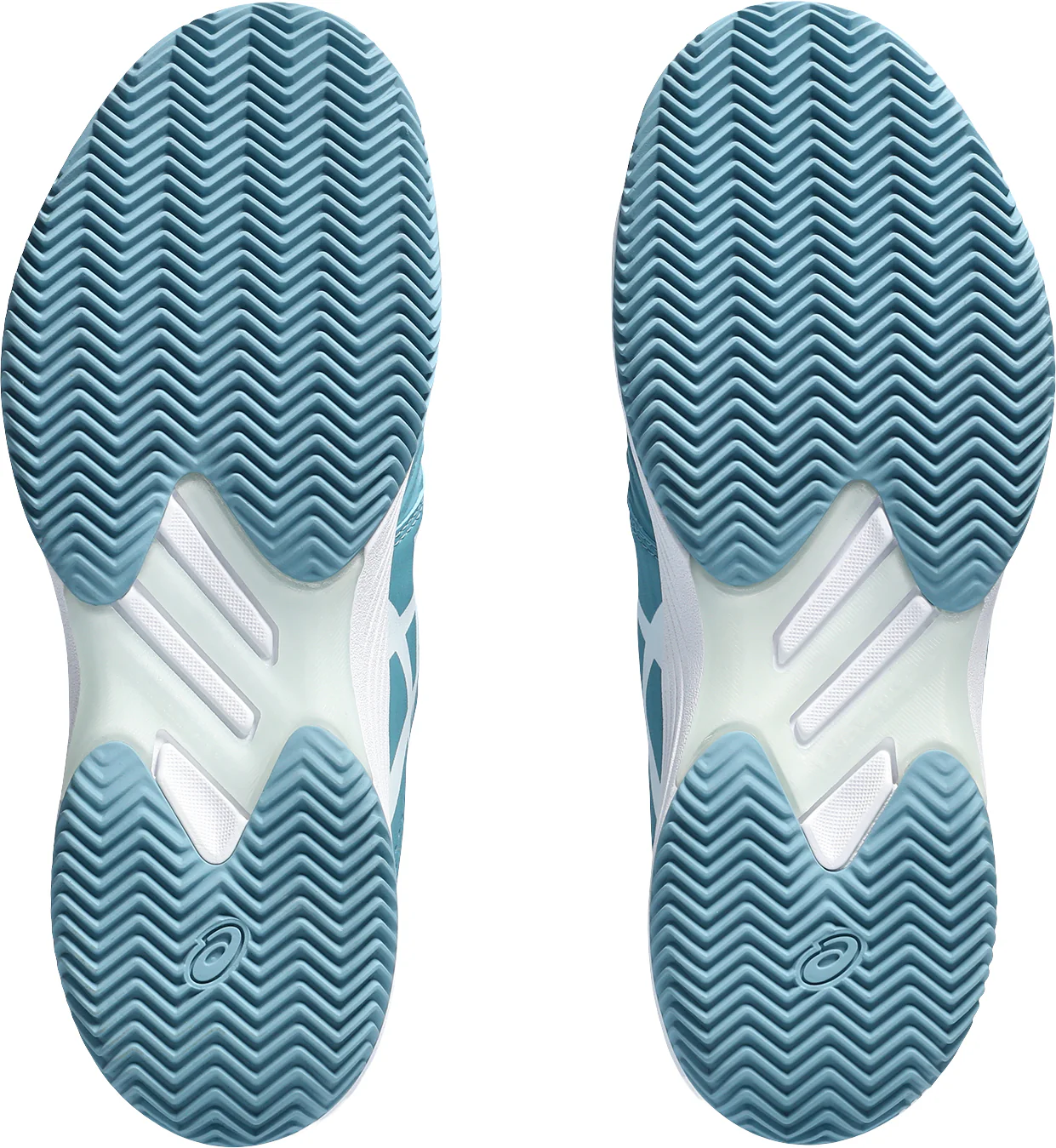Asics Solution Swift FF Clay Womens Tennis Shoes - Blue - Image 2