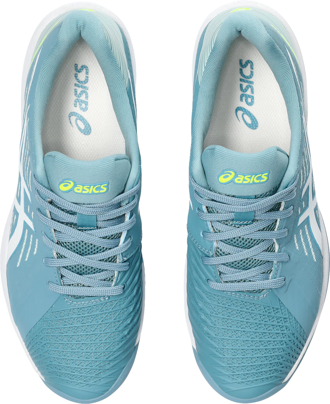Asics Solution Swift FF Clay Womens Tennis Shoes - Blue - Image 4