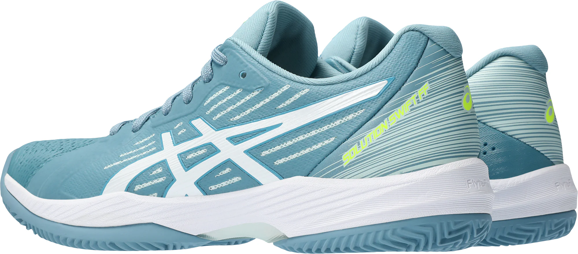 Asics Solution Swift FF Clay Womens Tennis Shoes - Blue - Image 5
