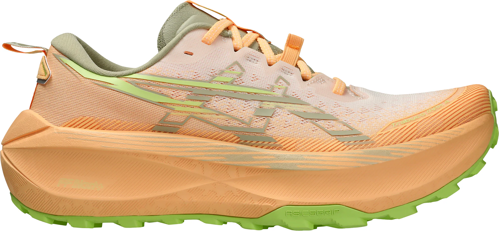 Asics Trabuco Max 4 Mens Trail Running Shoes - Orange