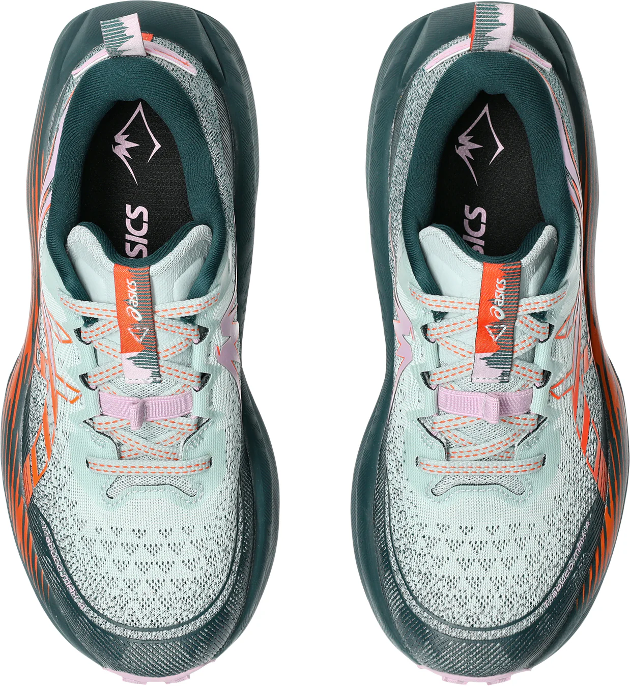 Asics Trabuco Max 4 Womens Trail Running Shoes - Green - Image 4