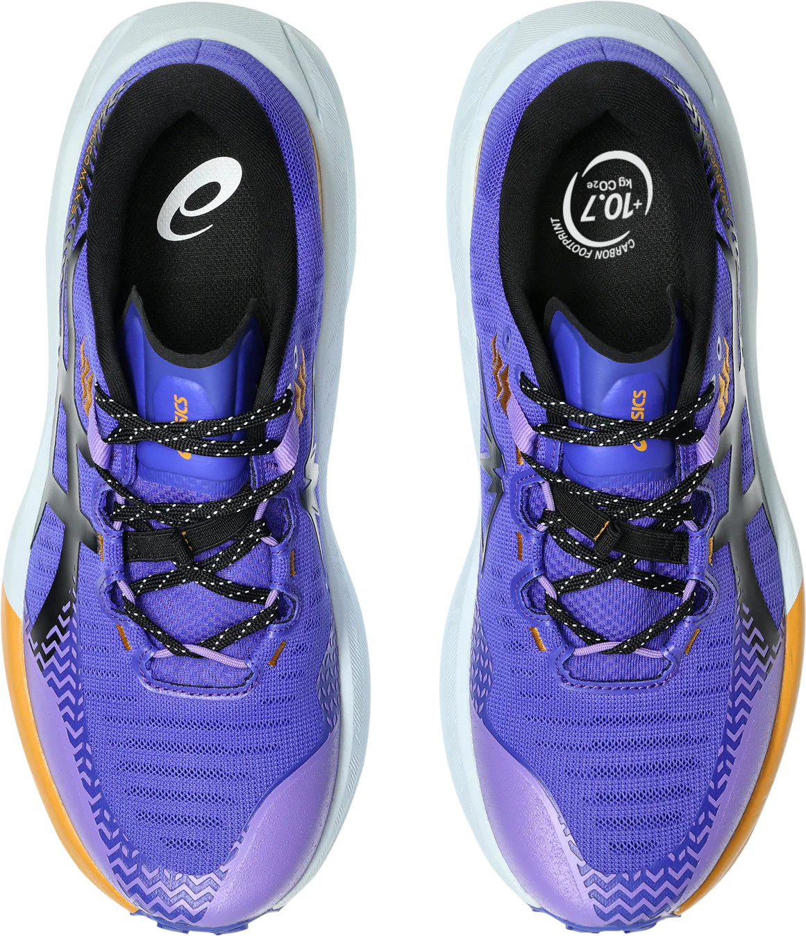 Asics Trabuco Max 5 Mens Trail Running Shoes - Blue - Image 4