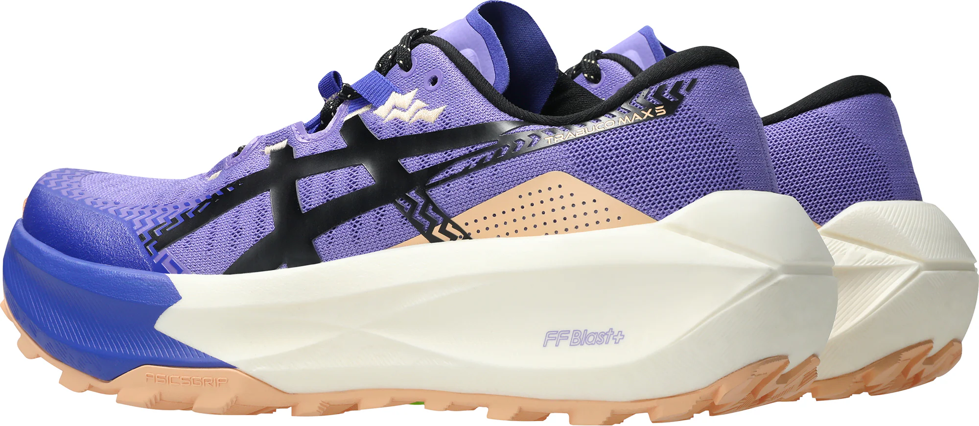 Asics Trabuco Max 5 Womens Trail Running Shoes - Blue - Image 5
