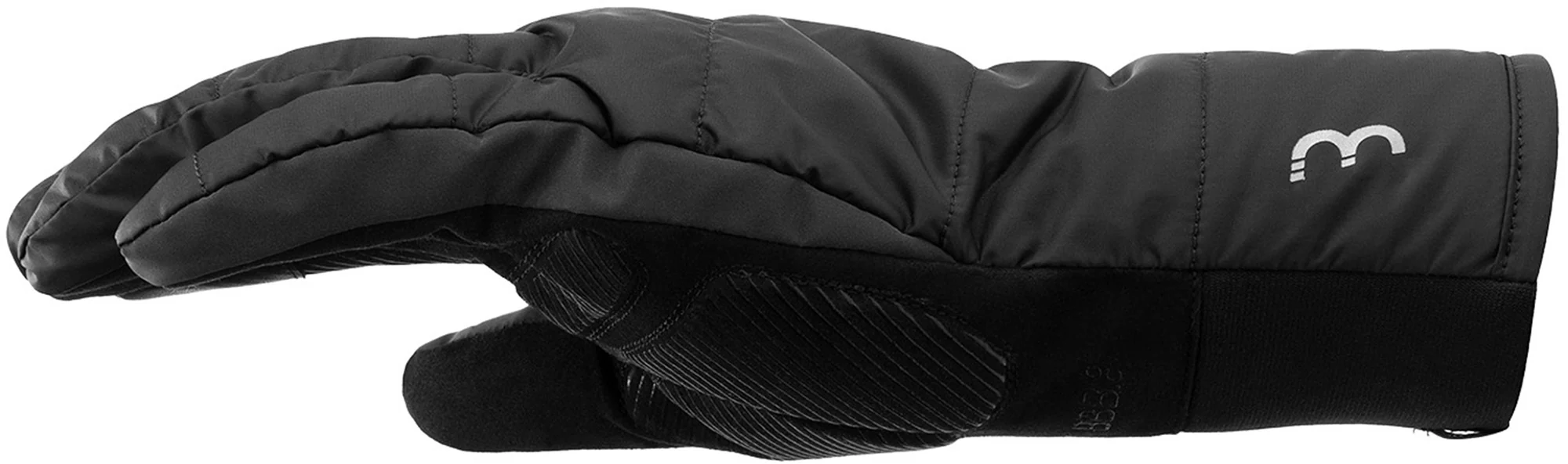 BBB PufferShield Waterproof Winter Cycling Gloves - Black - Image 3