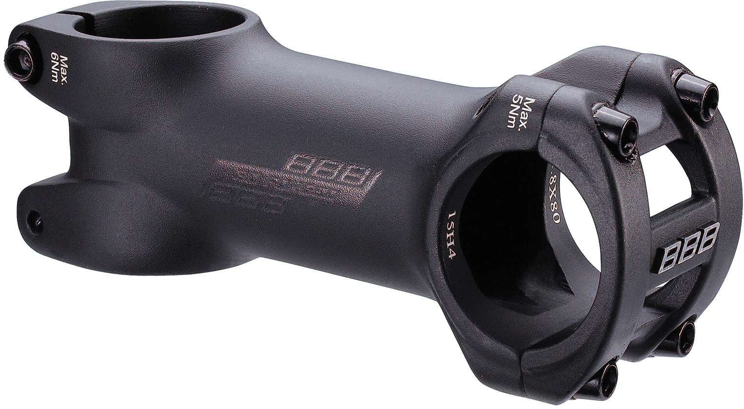 BBB RoadForce II Stem 6° x 31.8mm Road Bike Stem - Black