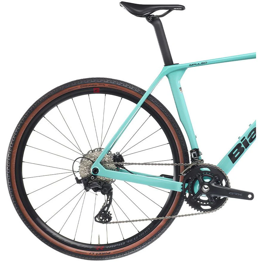 Bianchi Impulso Comp GRX610 Carbon Gravel Bike 2025 - Celeste - Image 2
