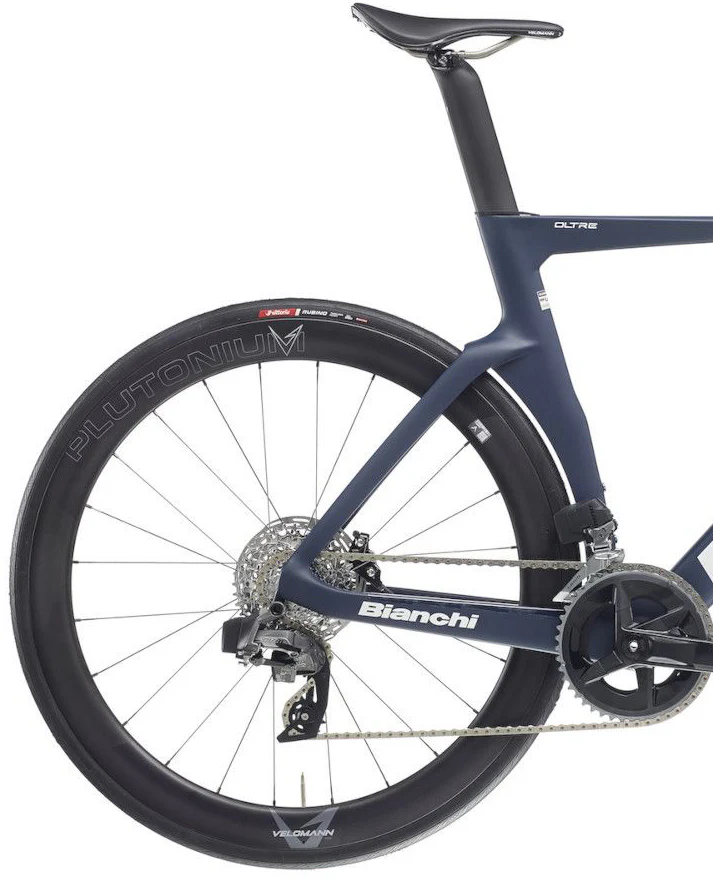 Bianchi Oltre Comp 105 Di2 Carbon Road Bike 2026 - Blue-Grey - Image 2