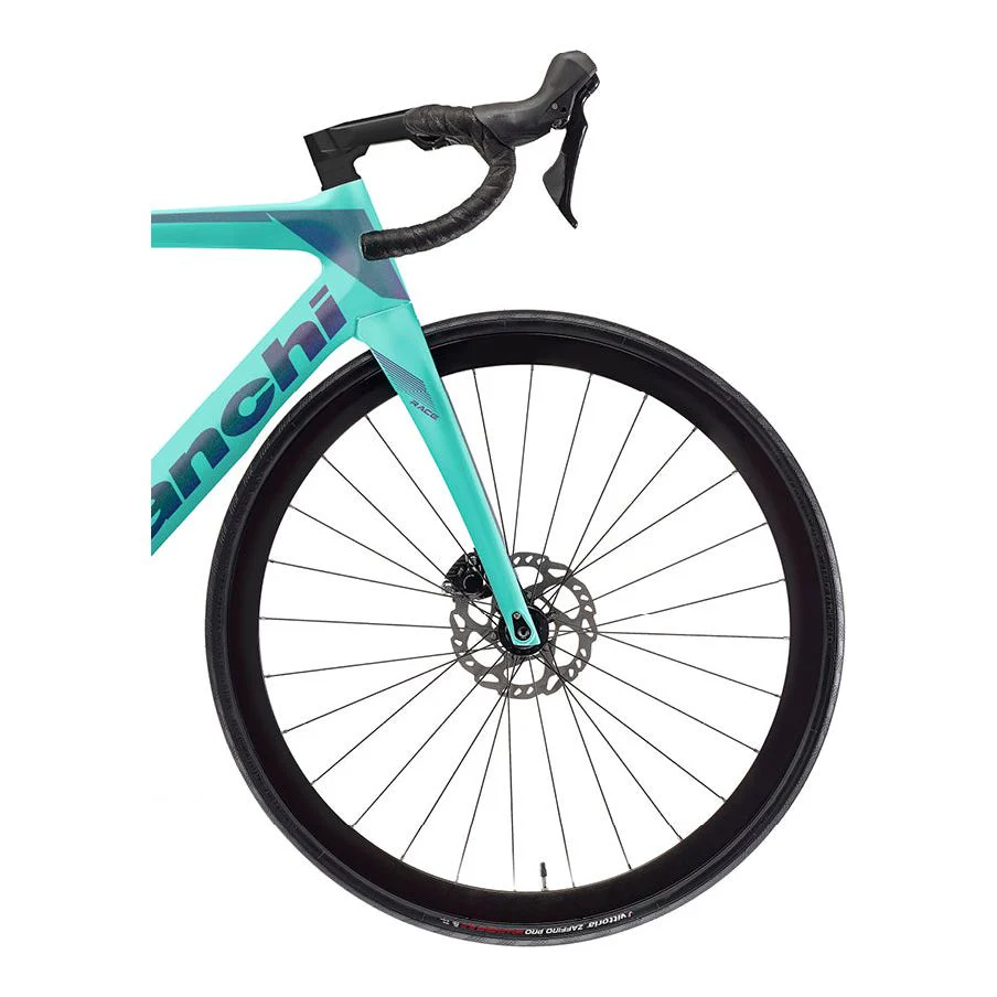 Bianchi Oltre Race 105 Racing 400 Carbon Road Bike 2025 - Celeste - Image 3