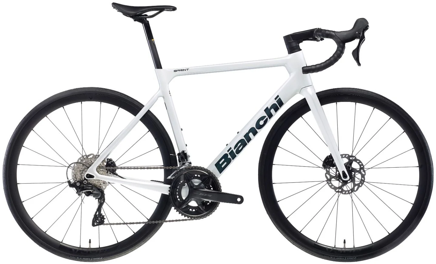 Bianchi Sprint 105 Carbon Road Bike 2026 - White