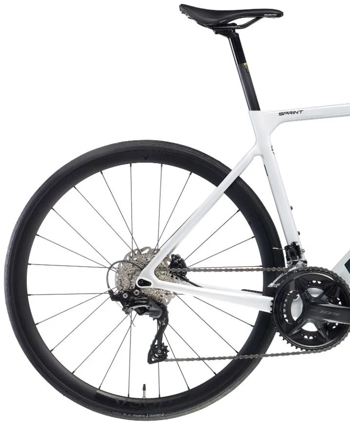 Bianchi Sprint 105 Carbon Road Bike 2026 - White - Image 2