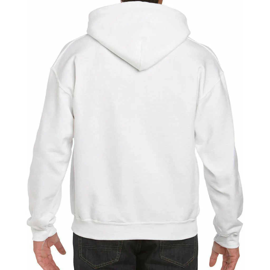 Blank Threads Classic Mens Hoody - White - Image 2