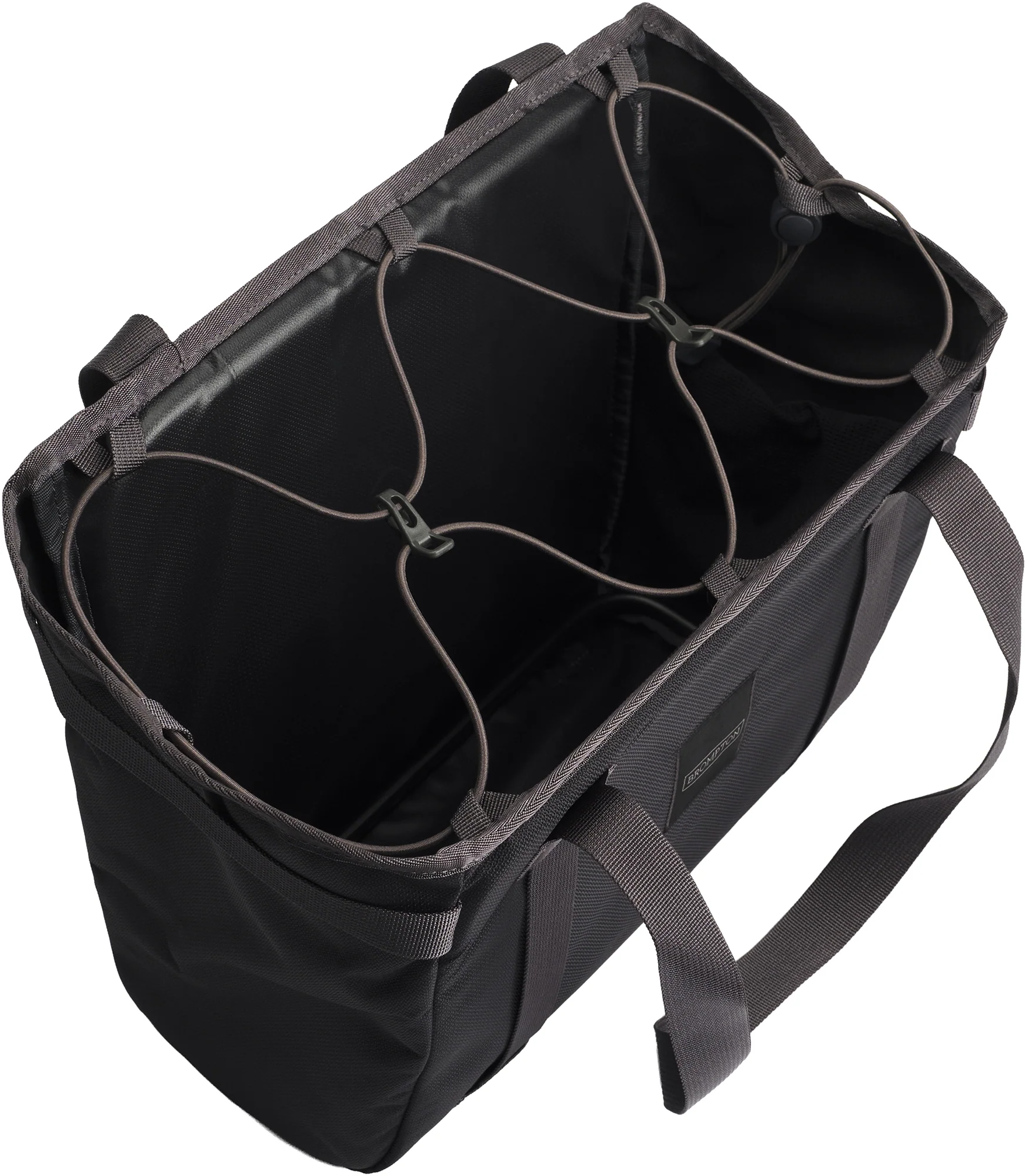 Brompton Basket Small Bag - Black - Image 4