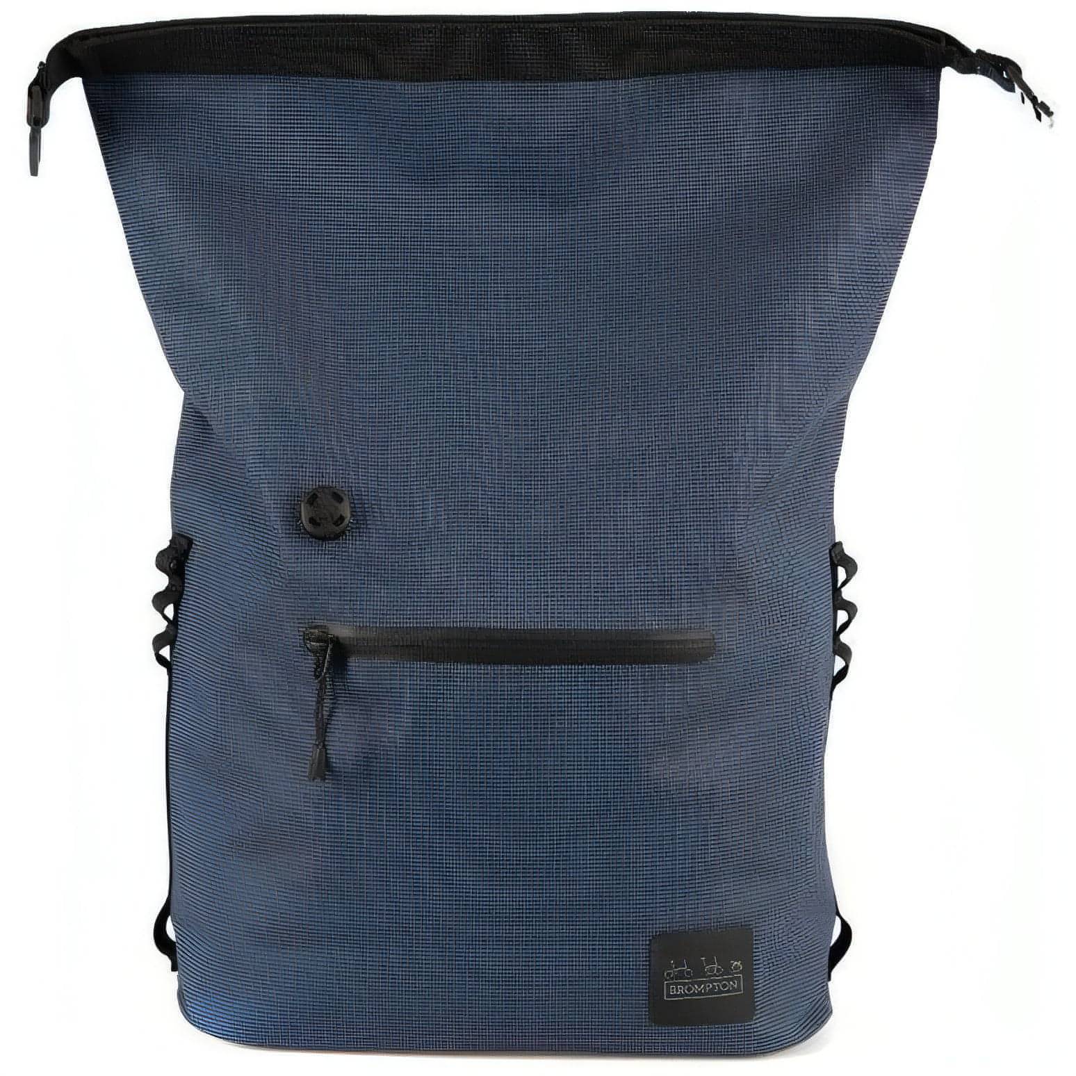 Brompton Borough Waterproof Small Cycling Bag - Navy - Image 3