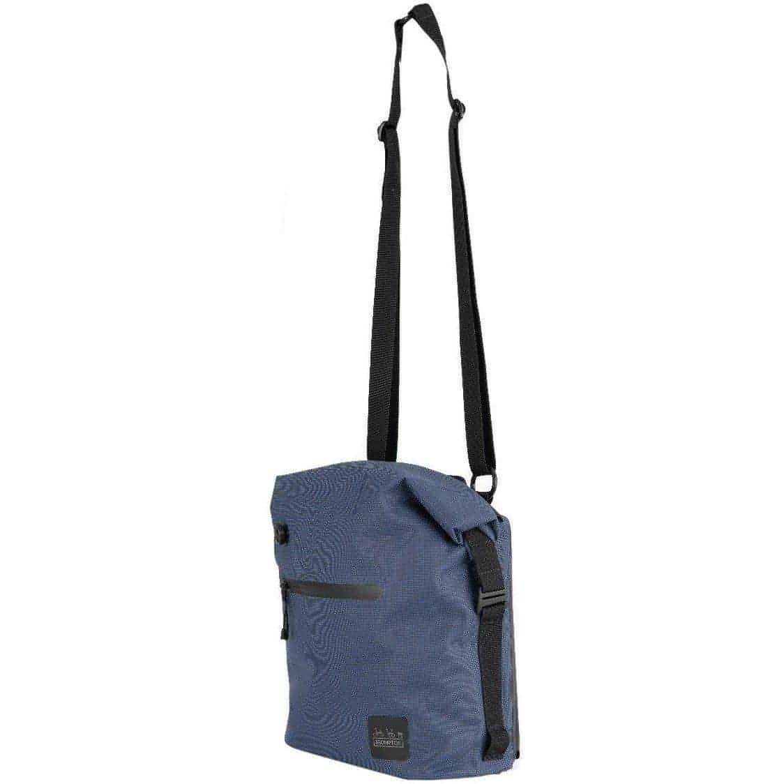 Brompton Borough Waterproof Small Cycling Bag - Navy - Image 4