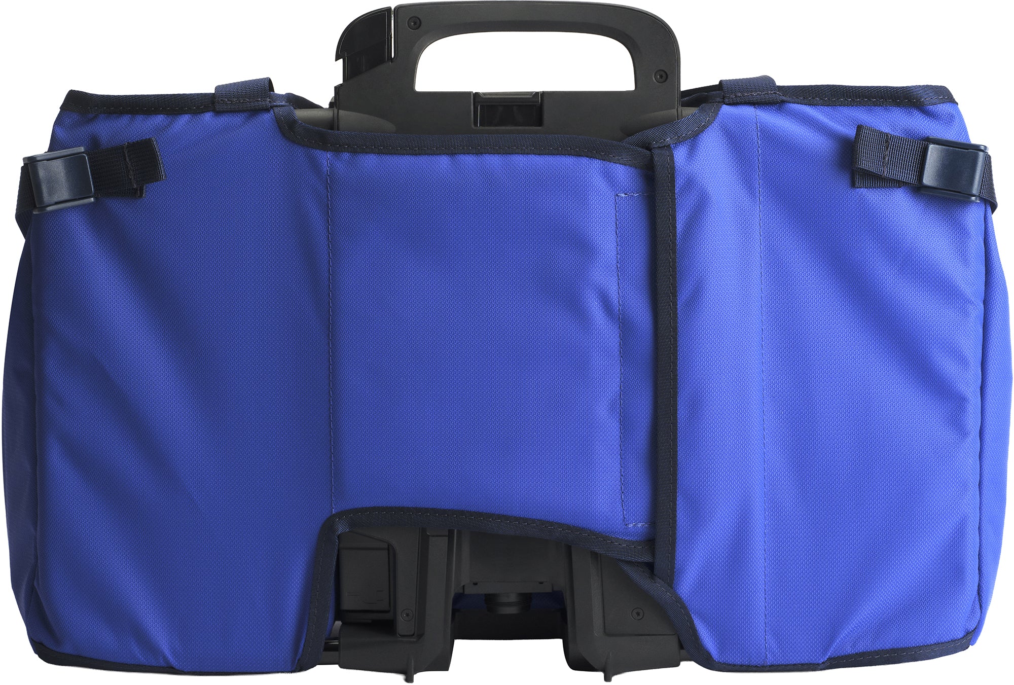 Brompton Electric Basket Bag - Blue - Image 3