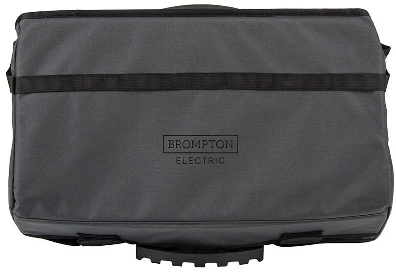 Brompton Electric Basket Bag - Grey - Image 5