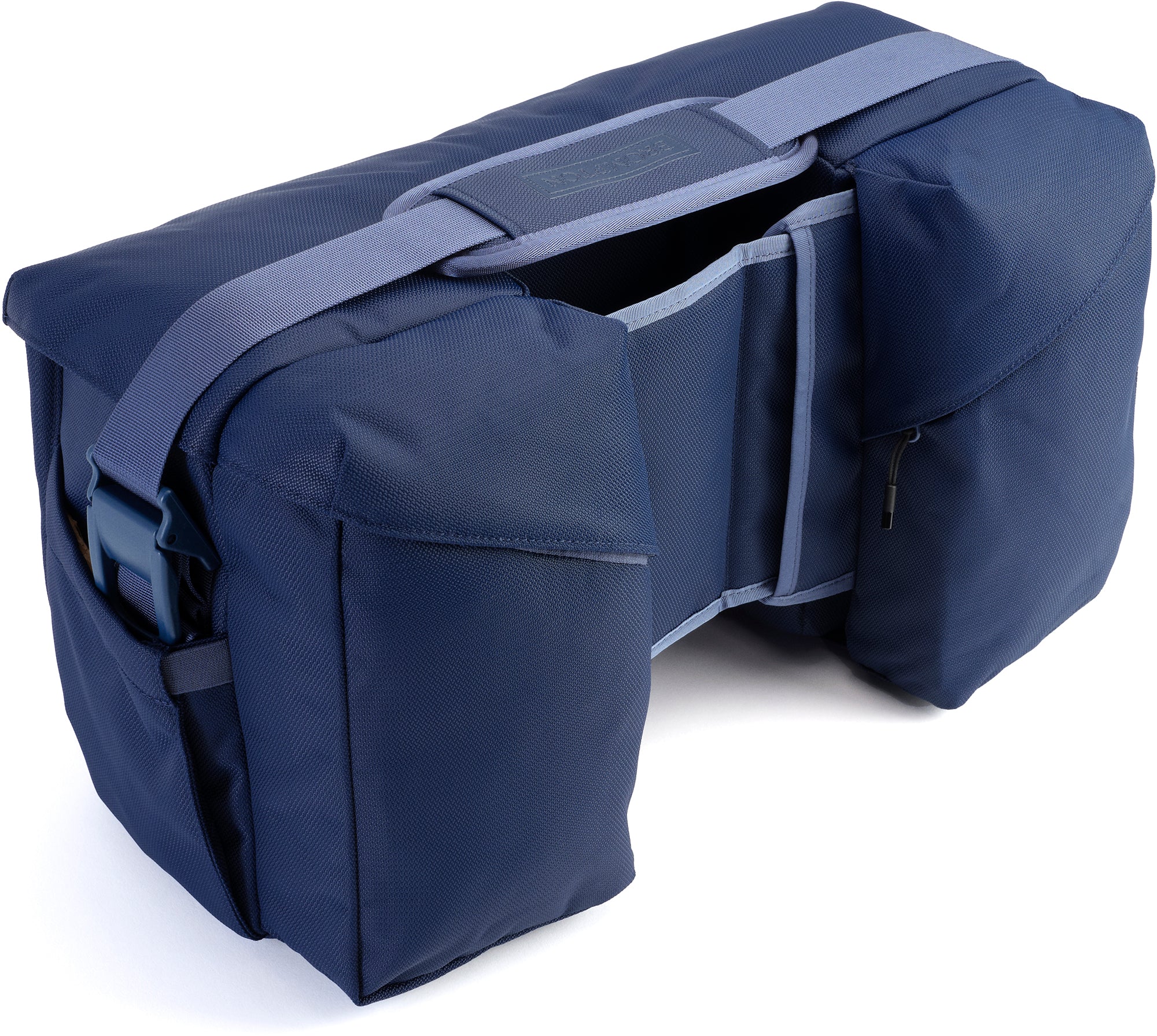 Brompton Electric Large Zip Bag - Blue - Image 7