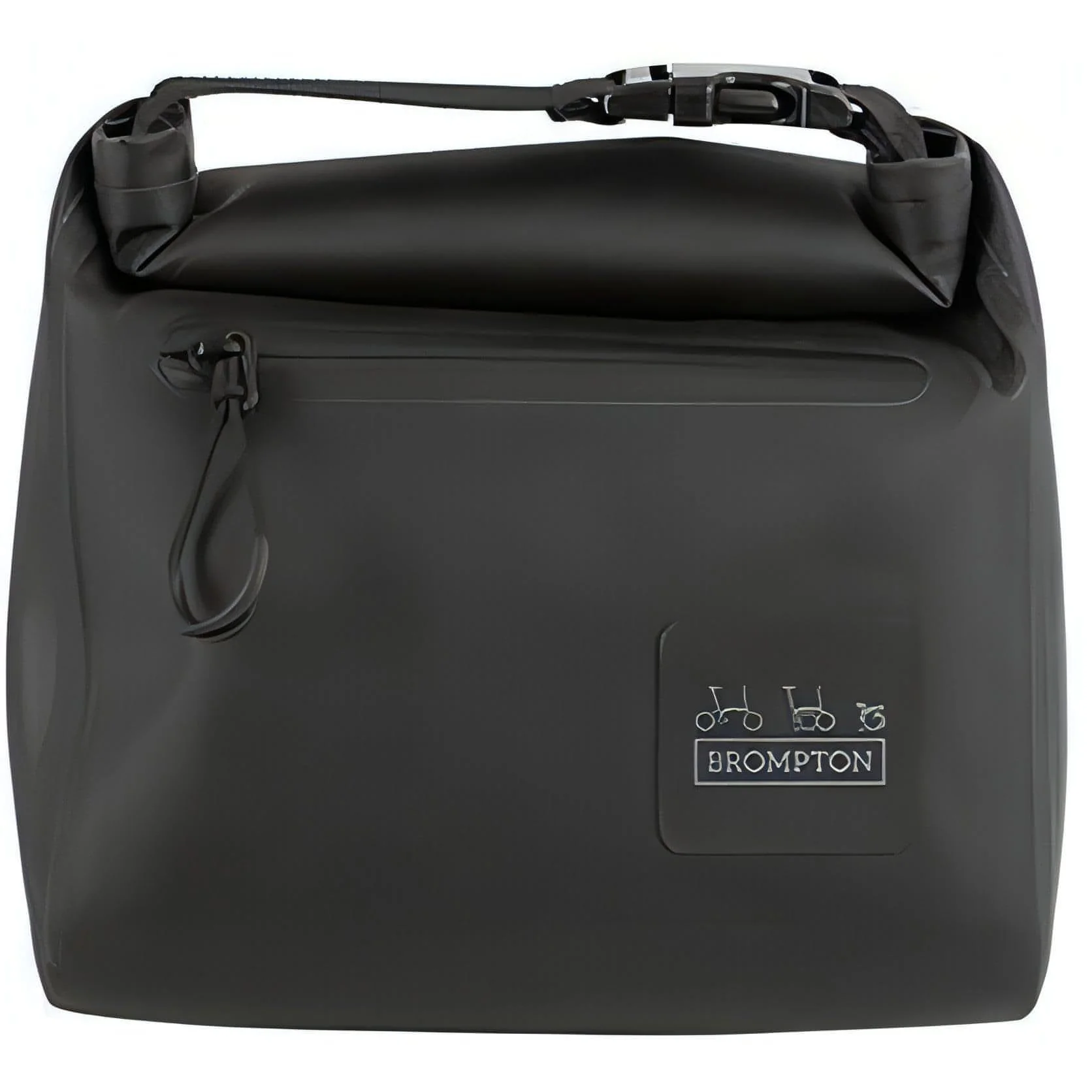 Brompton Metro Waterproof Cycling Pouch - Black - Image 4