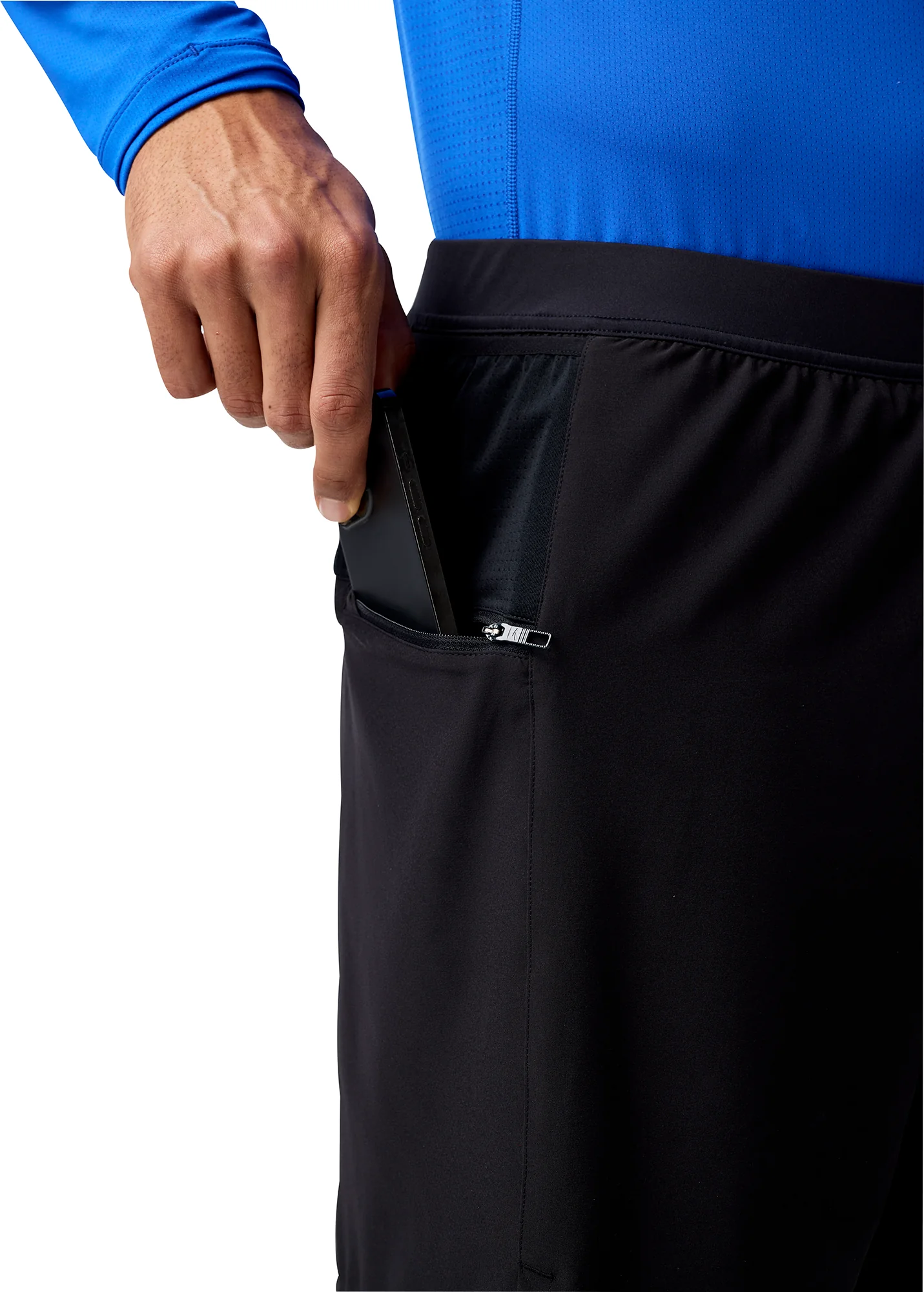 Brooks 7 Inch Journey 2 In 1 Mens Running Shorts - Black - Image 3