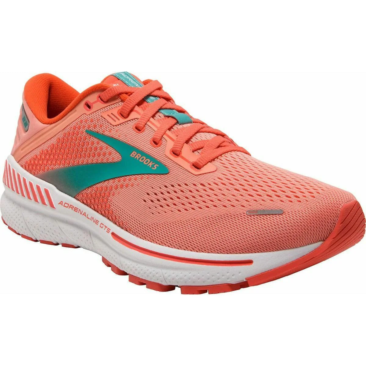 Brooks Adrenaline GTS 22 Womens Running Shoes - Orange - Image 6