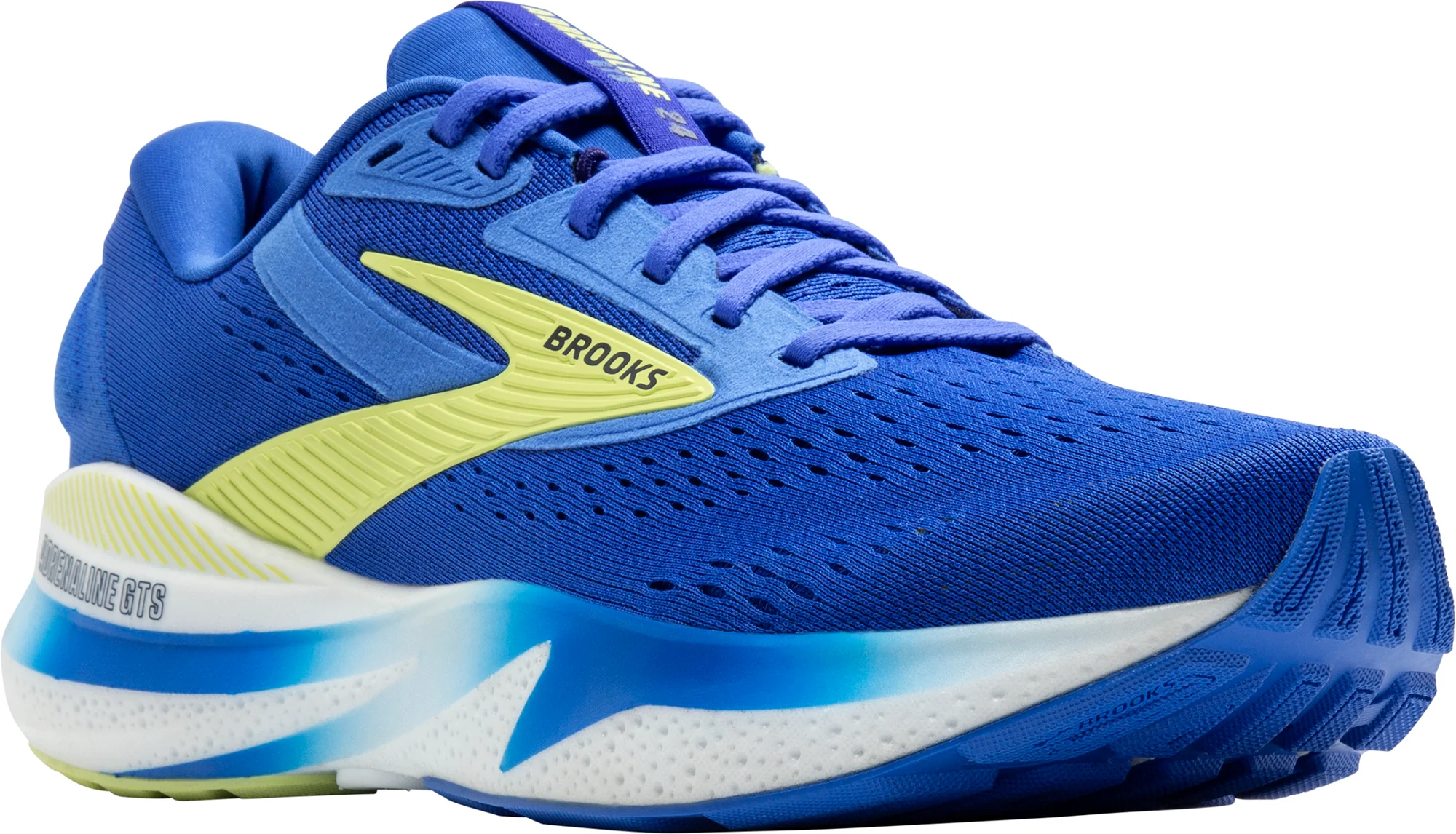 Brooks Adrenaline GTS 24 WIDE FIT Mens Running Shoes - Blue - Image 6