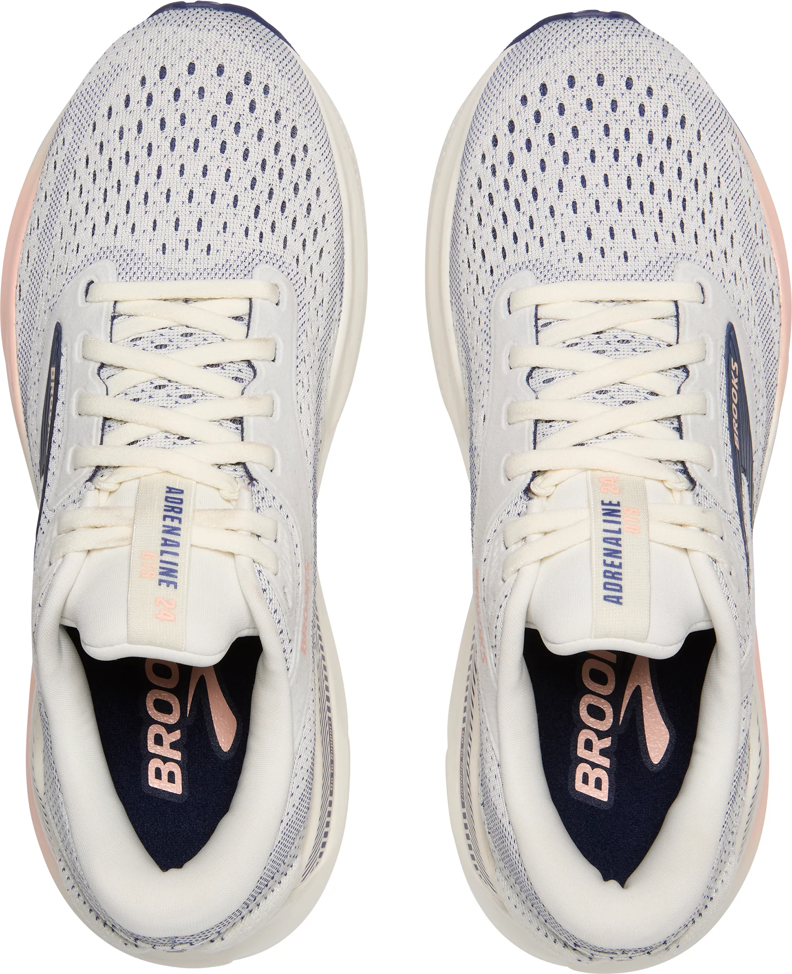 Brooks Adrenaline GTS 24 WIDE FIT Womens Running Shoes - Grey - Image 4