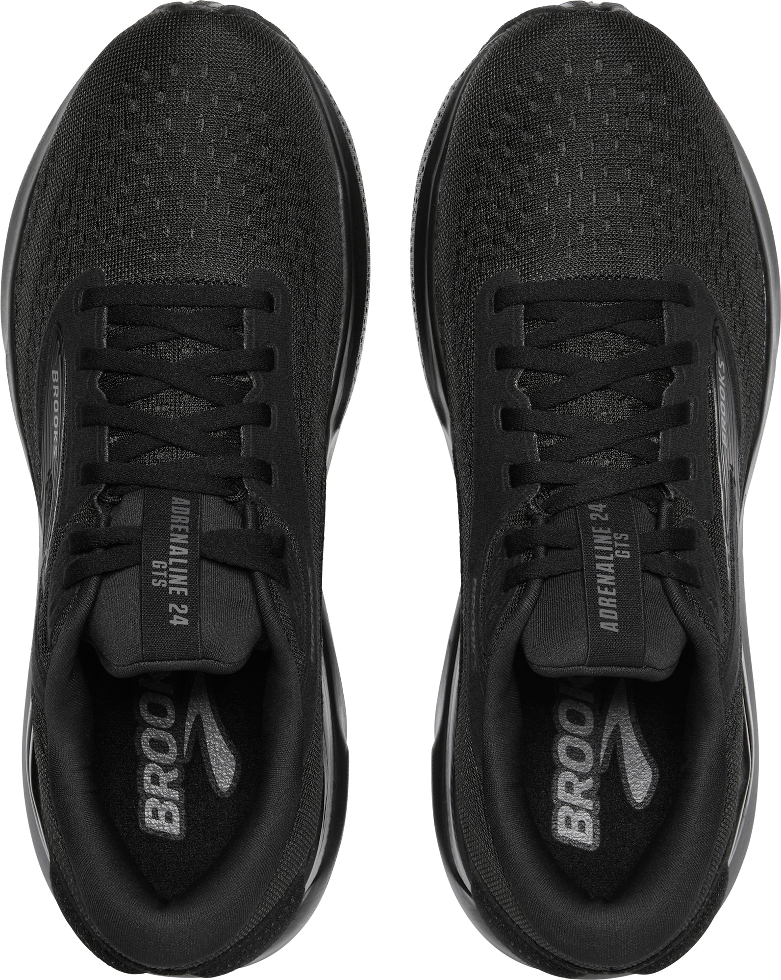 Brooks Adrenaline GTS 24 Womens Running Shoes - Black - Image 4