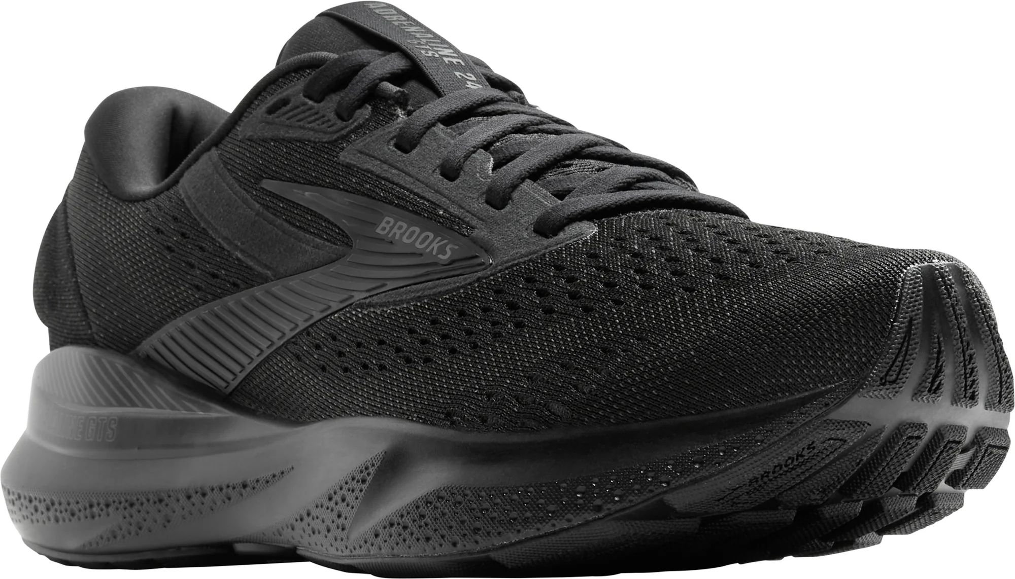 Brooks Adrenaline GTS 24 Womens Running Shoes - Black - Image 6