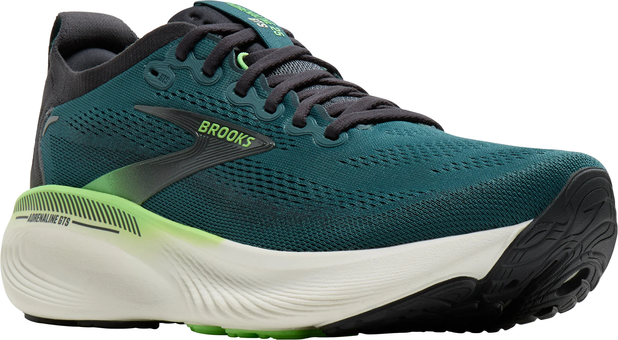 Brooks Adrenaline GTS 25 Mens Running Shoes - Green - Image 6