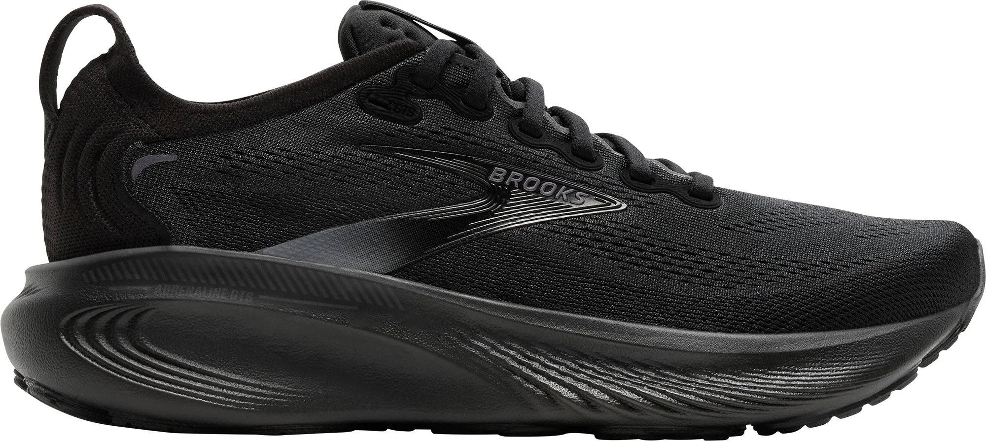 Brooks Adrenaline GTS 25 WIDE FIT Womens Running Shoes - Black