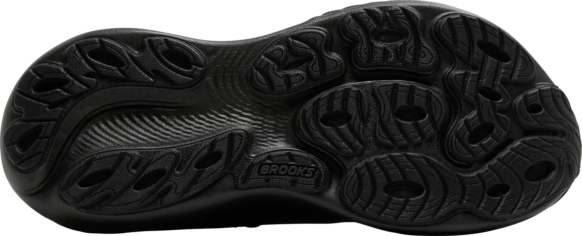 Brooks Adrenaline GTS 25 WIDE FIT Womens Running Shoes - Black - Image 2