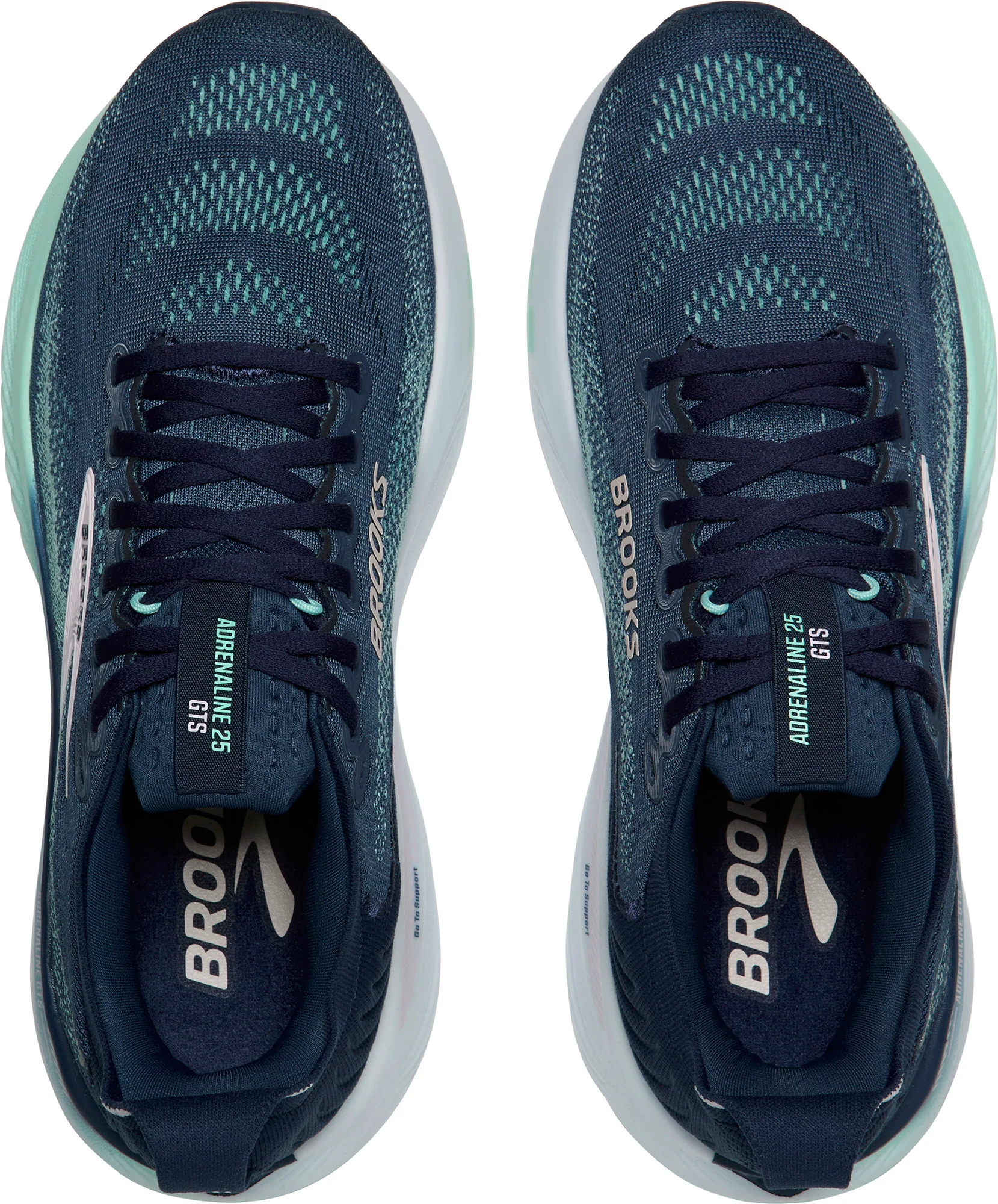 Brooks Adrenaline GTS 25 Womens Running Shoes - Blue - Image 4