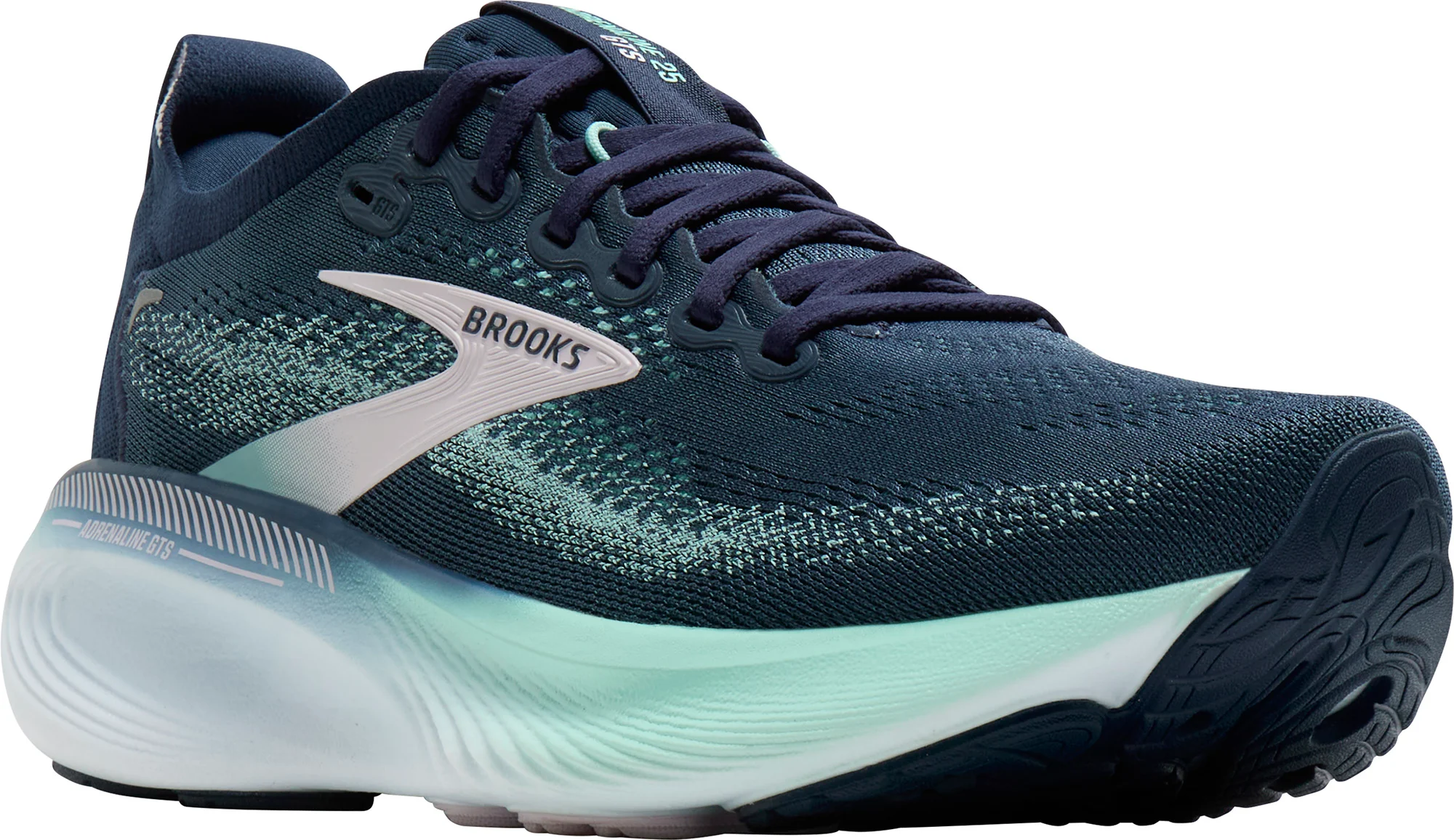 Brooks Adrenaline GTS 25 Womens Running Shoes - Blue - Image 6