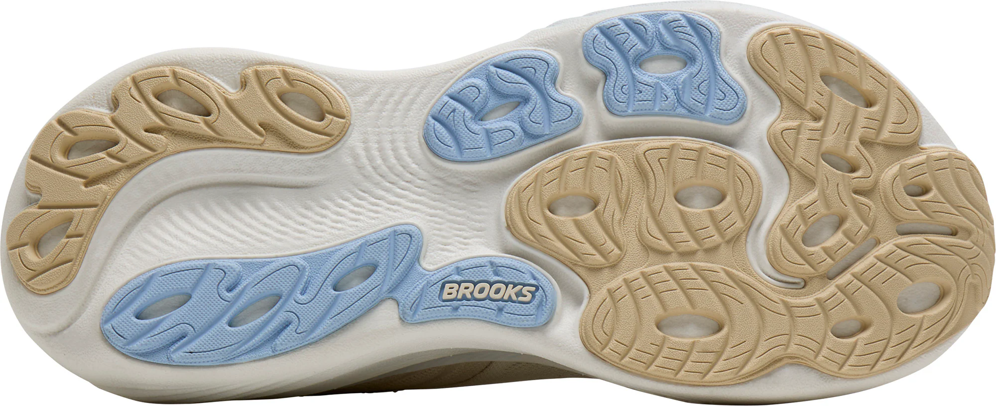 Brooks Adrenaline GTS 25 Womens Running Shoes - Cream - Image 2