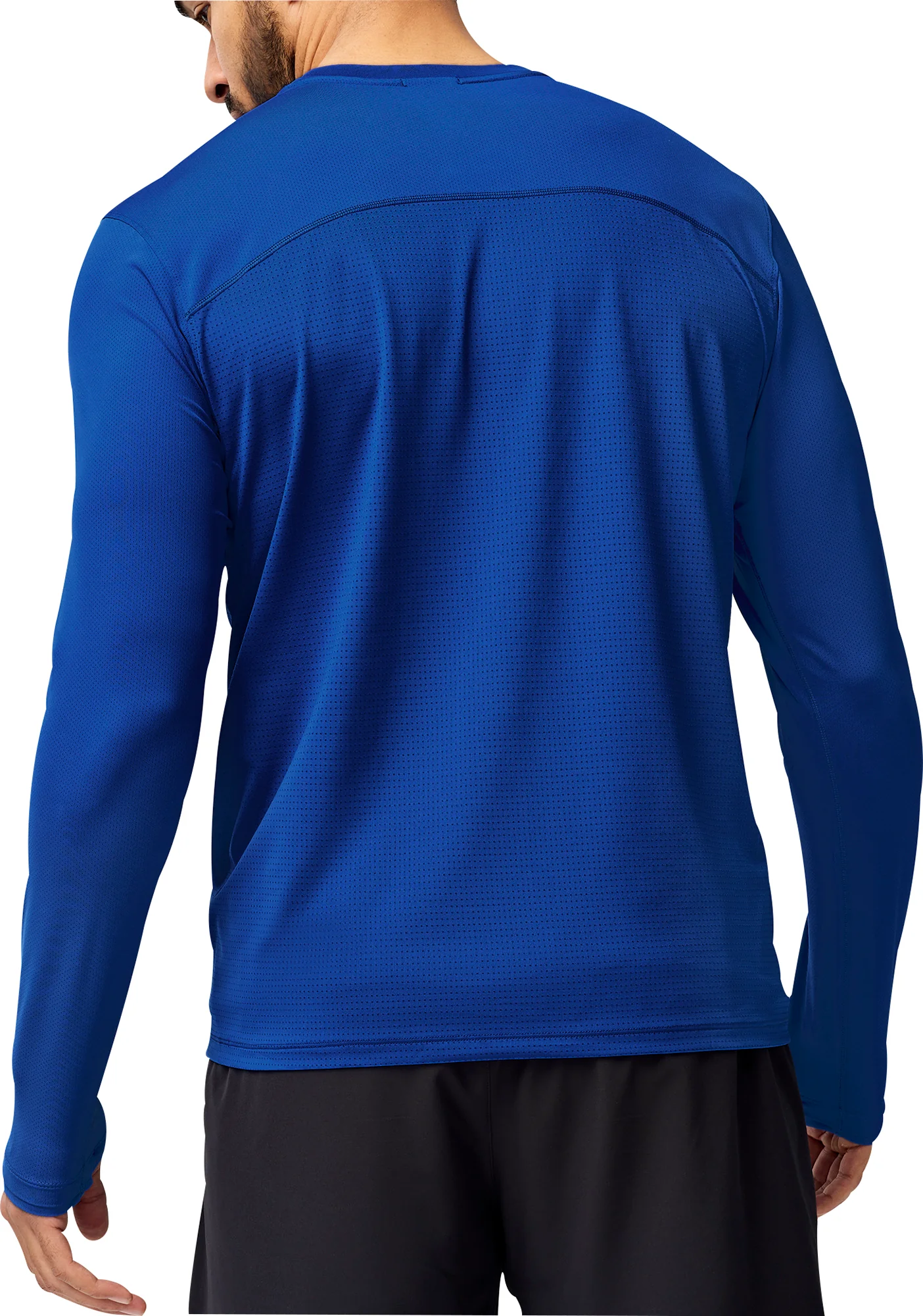Brooks Atmosphere 3.0 Long Sleeve Mens Running Top - Blue - Image 2