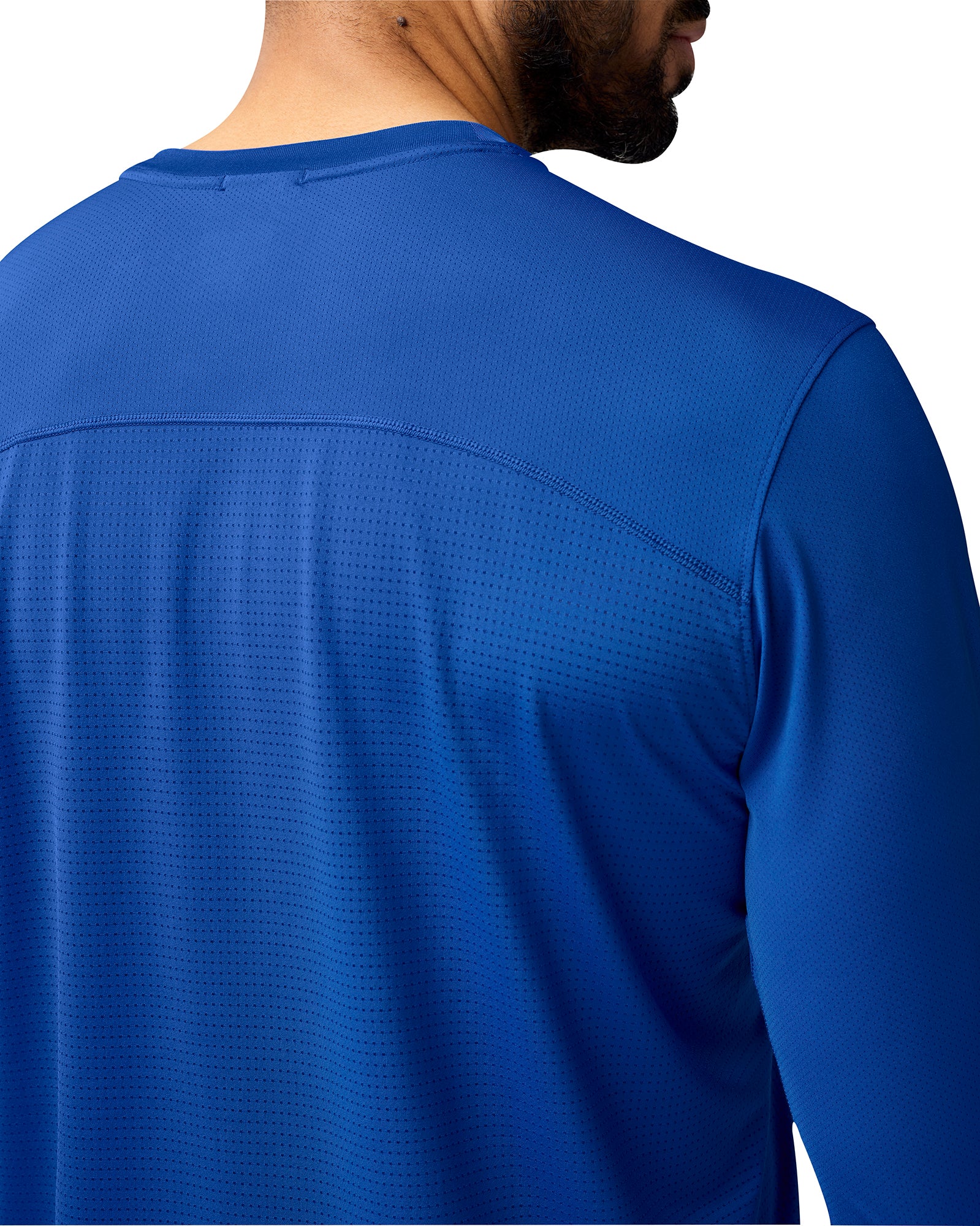 Brooks Atmosphere 3.0 Long Sleeve Mens Running Top - Blue - Image 3